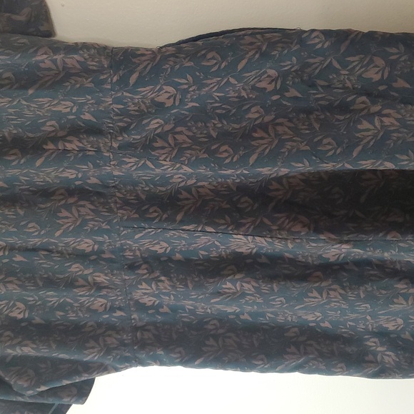 SweetSalt Jumpsuit Size 10 Womens Green Taupe Button Zip Down Scandinavian - Picture 12 of 16